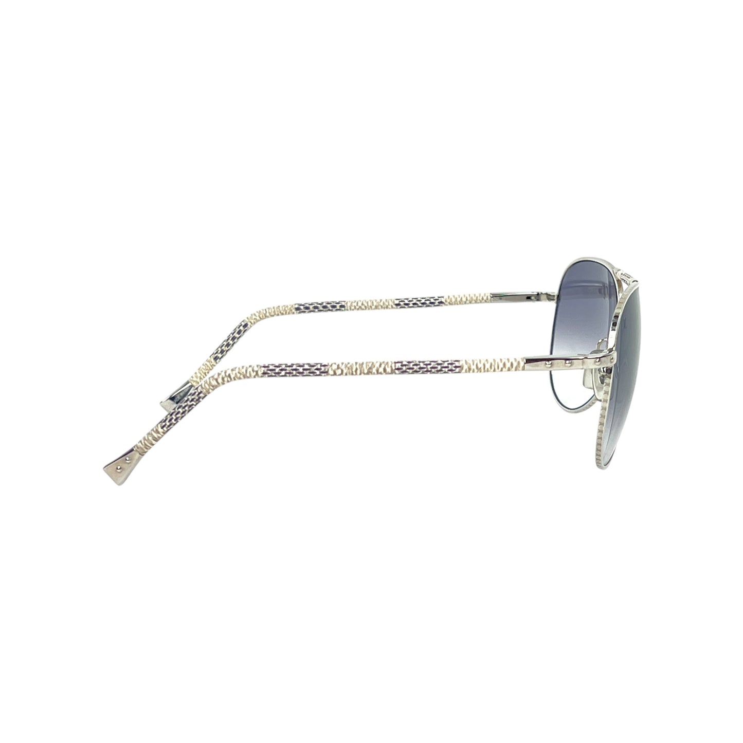 Louis Vuitton Damier Azur Pilot Sunglasses