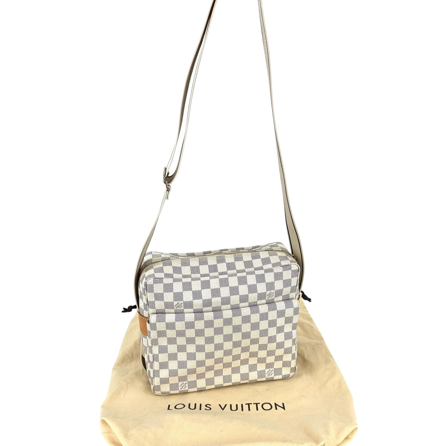 Louis Vuitton Damier Azur Naviglio Messenger Bag