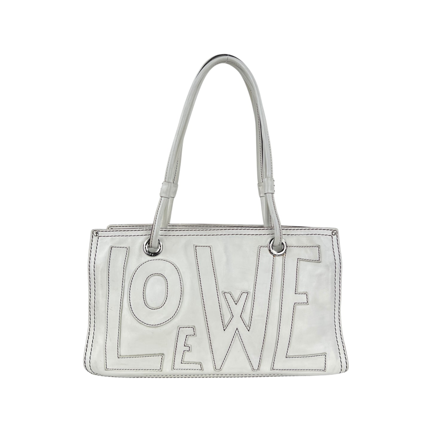 Loewe Anagram Leather Shoulder Bag