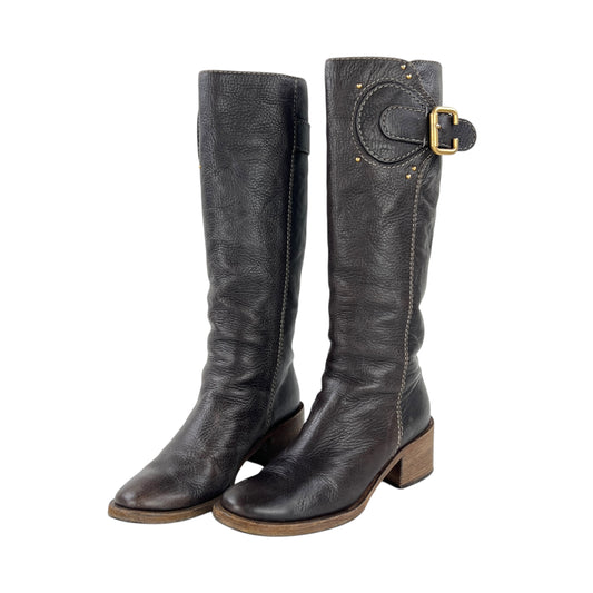 Chloe Paddington Leather Boots