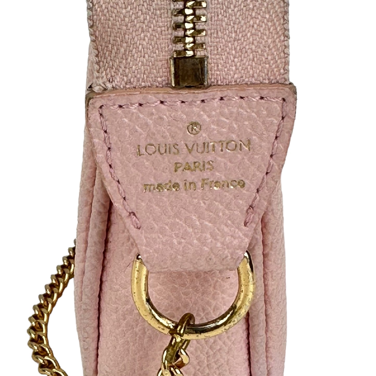 Louis Vuitton By The Pool Monogram Empreinte Leather Mini Pochette Bag