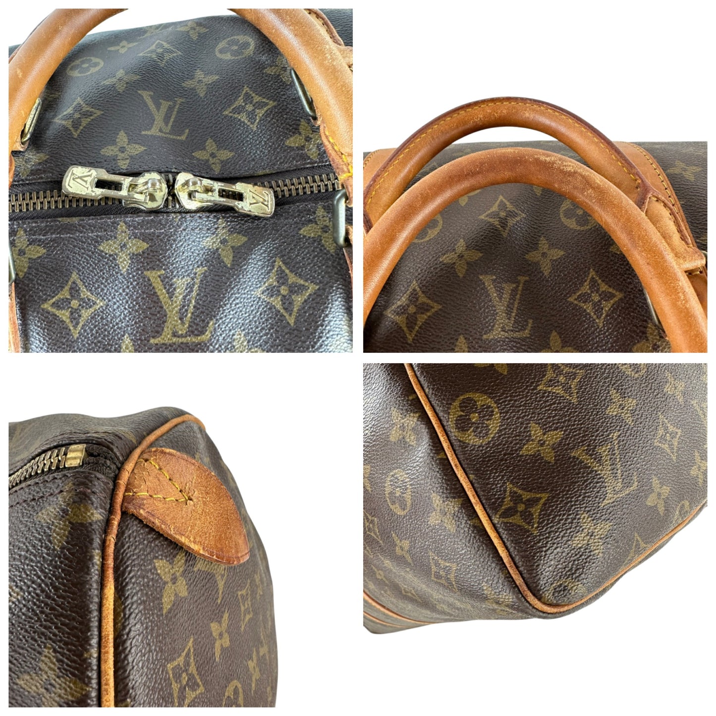 Louis Vuitton Vintage Monogram Keepall 60 Travel Bag