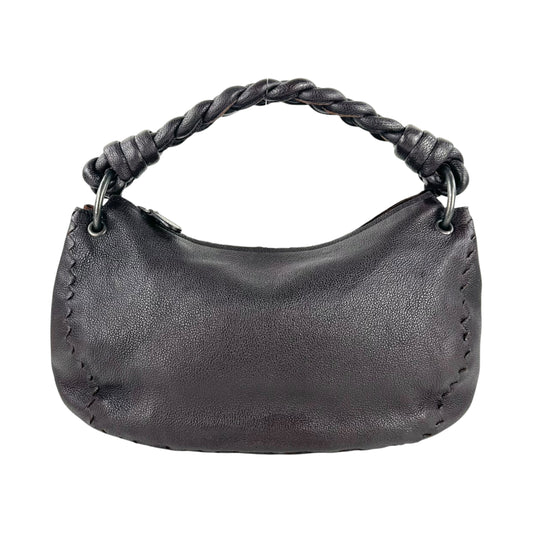 Bottega Veneta Pebbled Leather Hobo Shoulder Bag