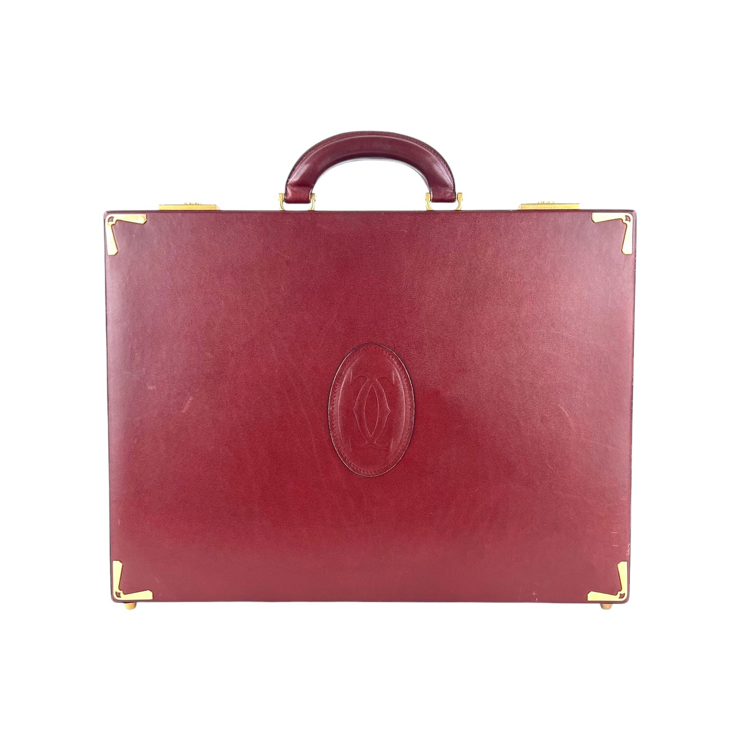 Cartier Vintage Leather Briefcase