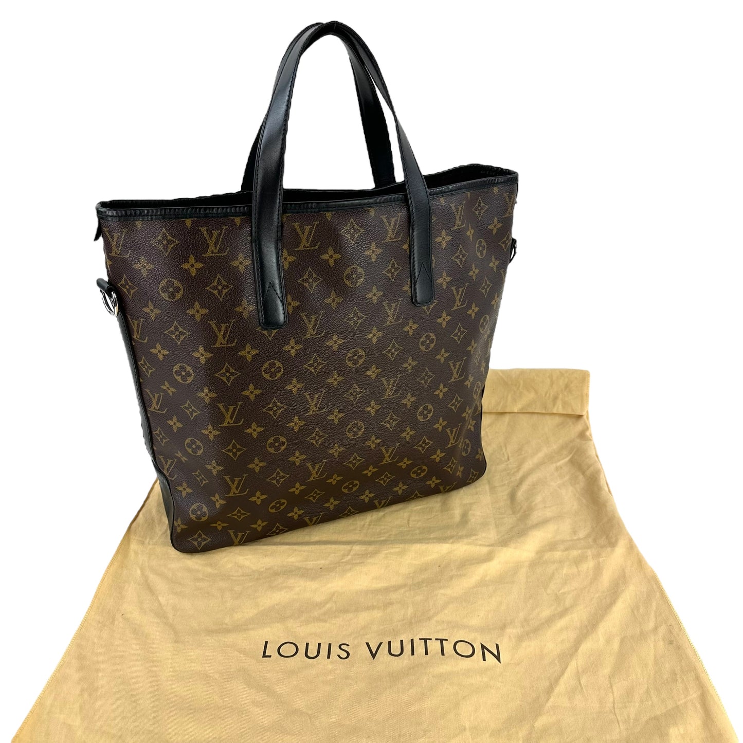 Louis Vuitton Monogram Macassar Davis Tote Bag