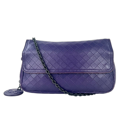 Bottega Veneta Mirage Intrecciato Leather Crossbody Bag