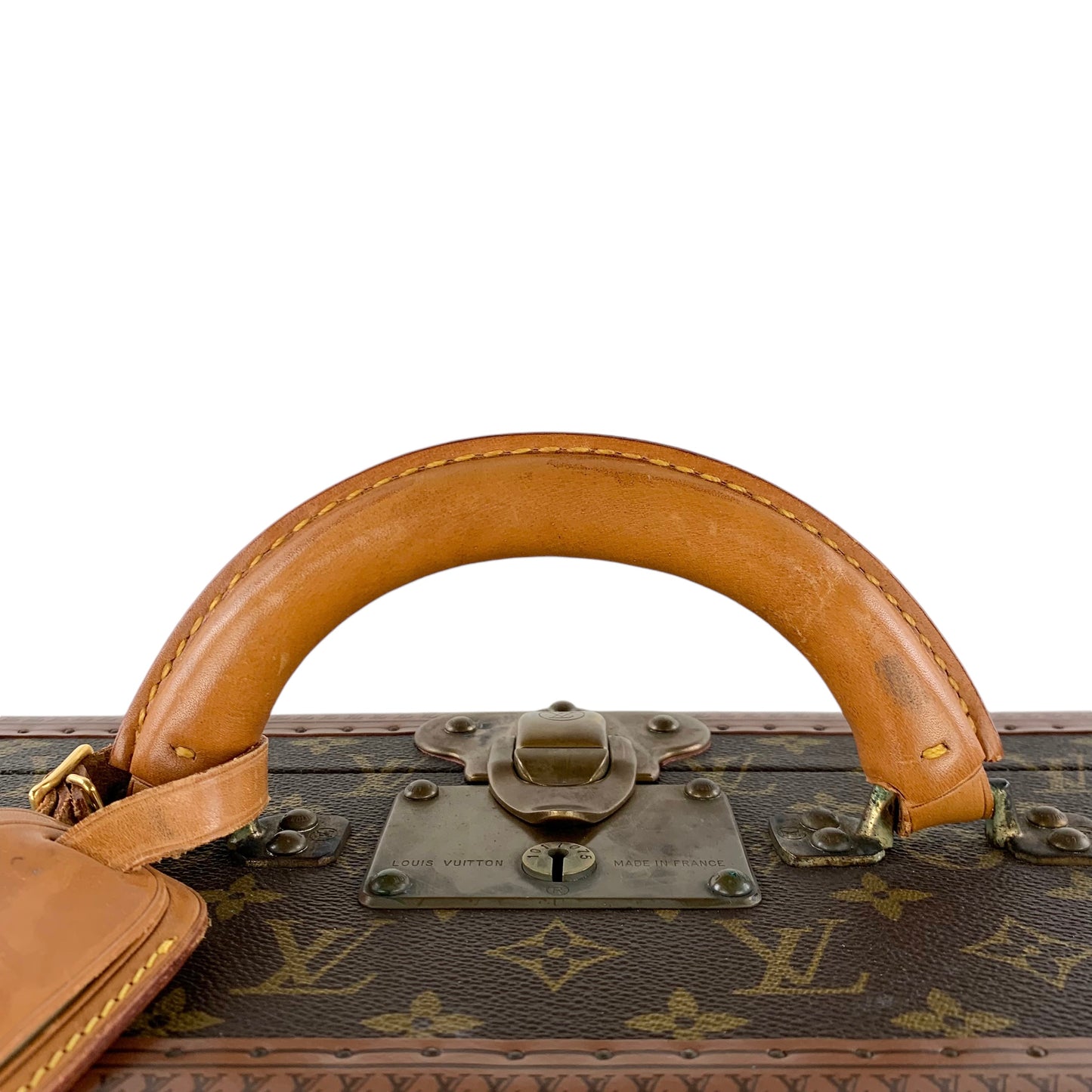 Louis Vuitton Monogram Alzer 50 Trunk Travel Bag