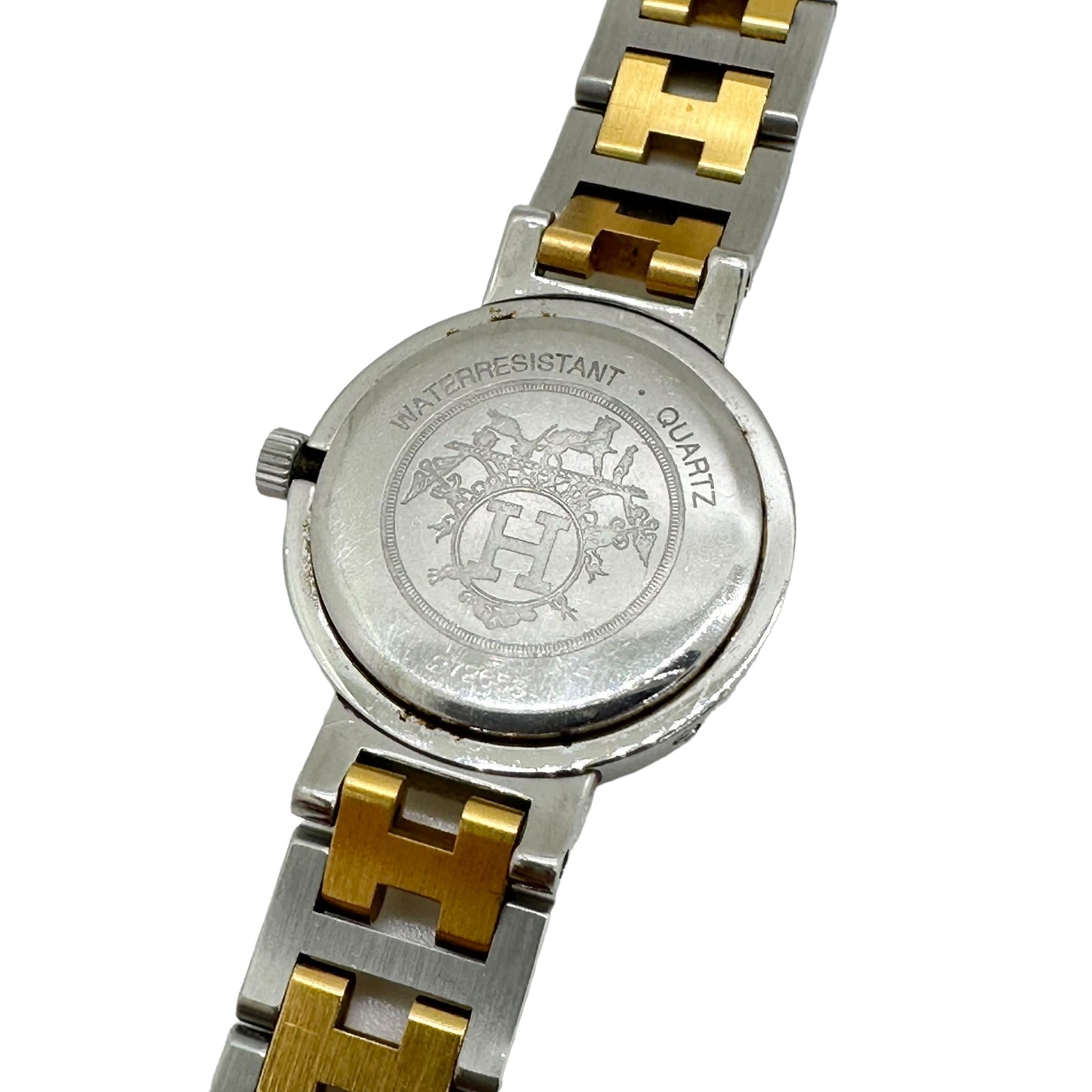 Hermes Vintage Clipper Stainless Steel Watch