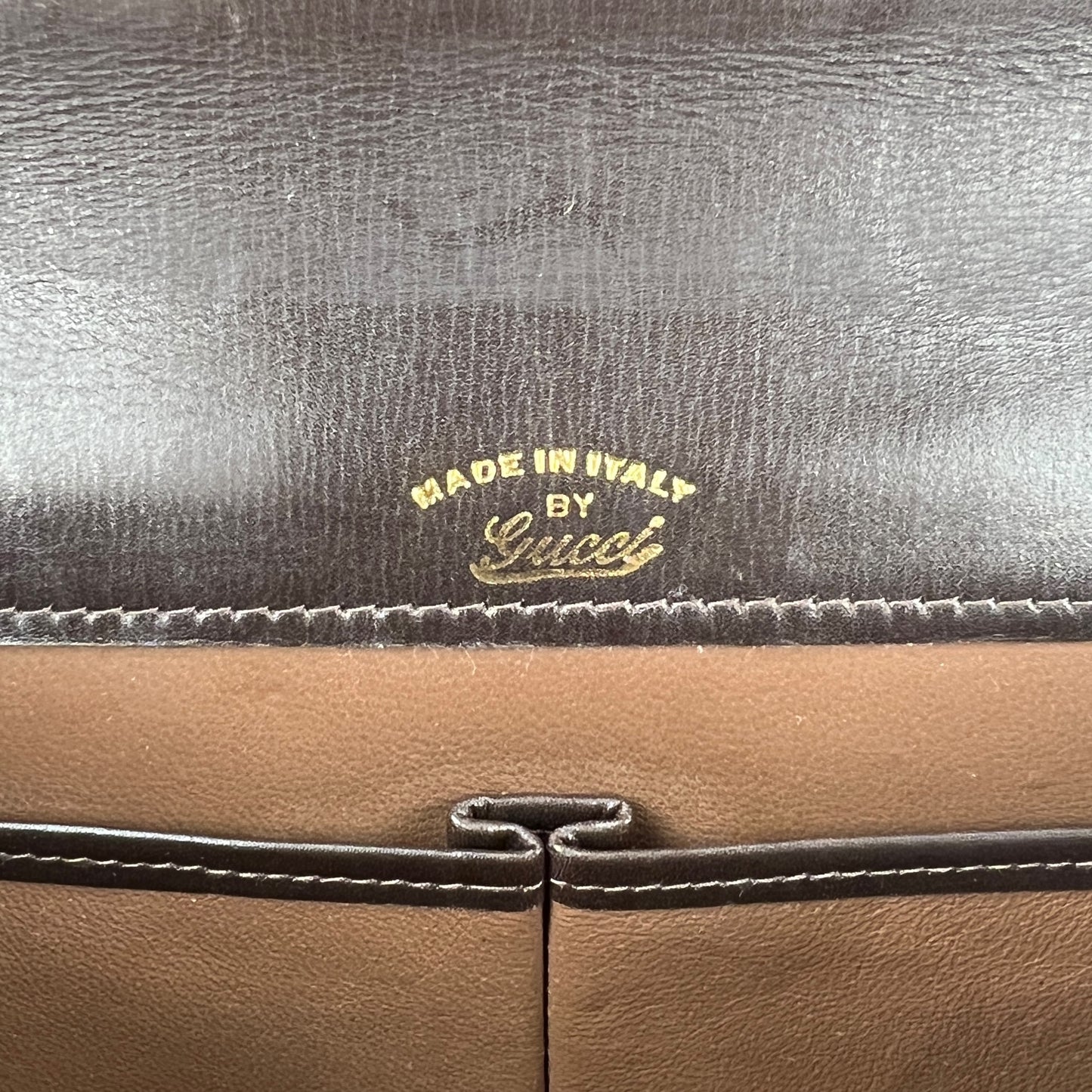 Gucci Vintage Leather Handbag